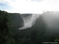 Brug over de Zambezi