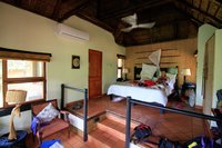 Onze kamer in de lodge
