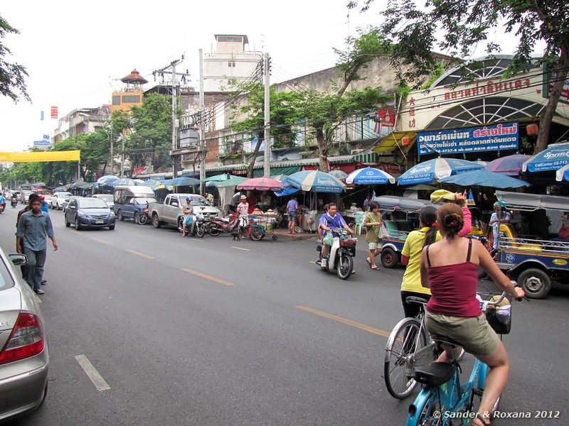 Fietstocht door Bangkok