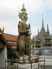 Wachter in het paleis.